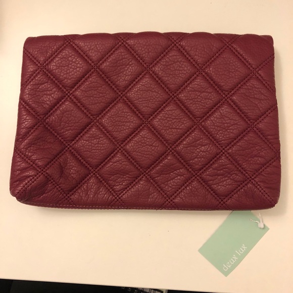 Deux Lux Empress Fold Clutch with spikes - Picture 3 of 5